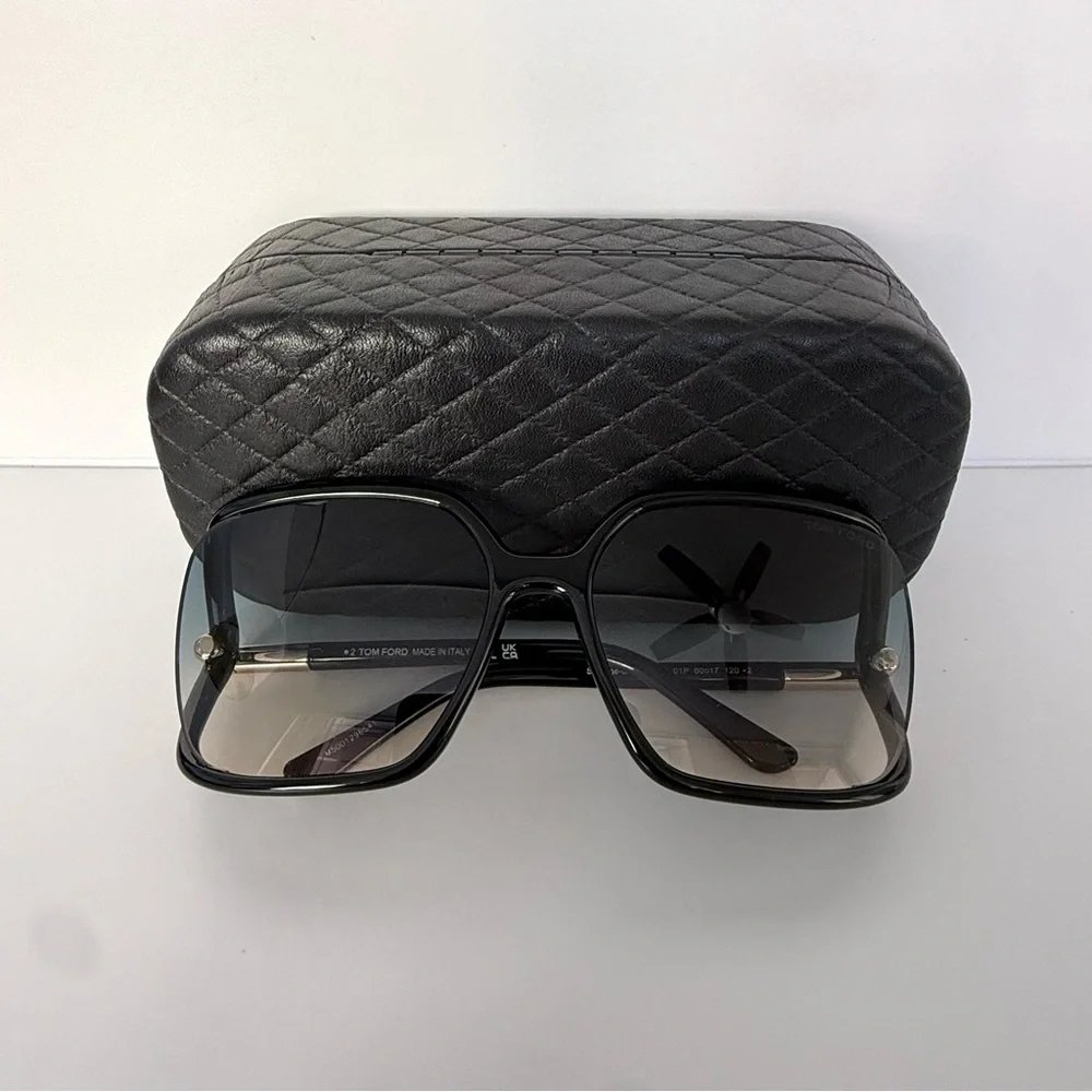 NEW!!! Tom Ford Solange 02 TF1089 01P women sunglasses Authentic